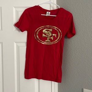 Victoria Secret PINK SF 49ers t-shirt
